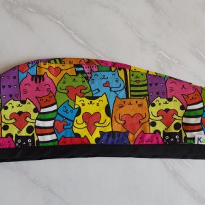 Gorro estampado con amarras (estampados varios)