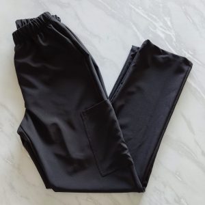 Pantalón Mujer Antifluidos Elastizado-Negro