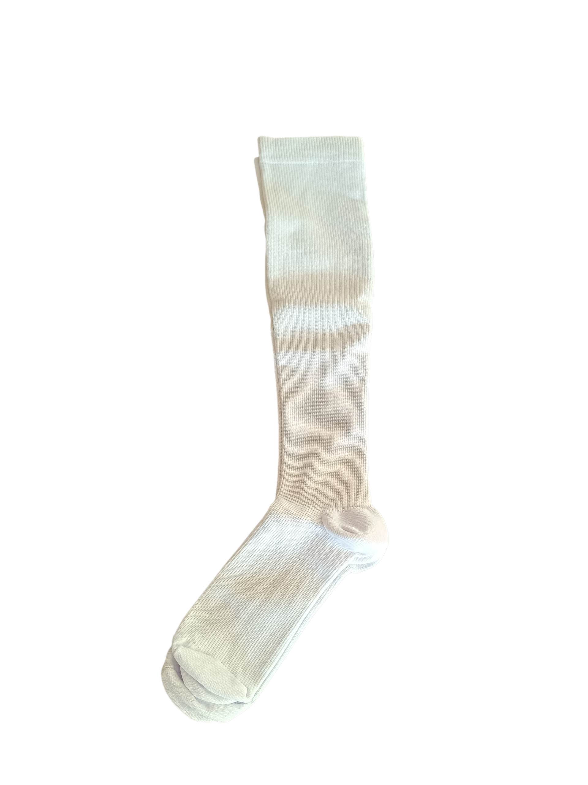 Medias compresivas 15-20 mmHg color blanco para personal clínico
